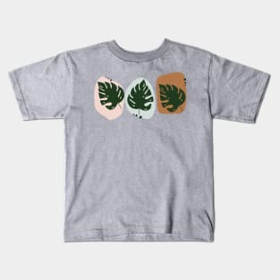 Monstera Leaf Kids T-Shirt